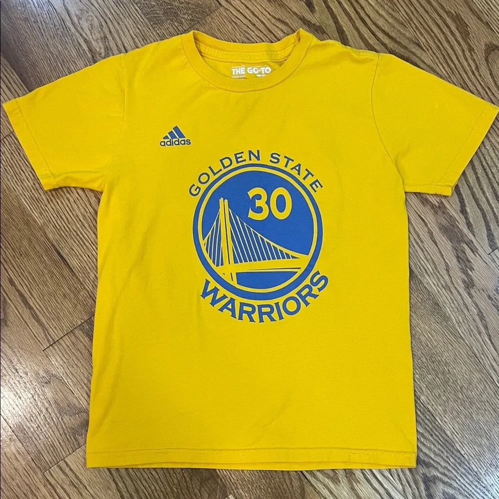Steph Curry Golden State Warriors Adidas Shirt. Size S 8. Excellent Condition.